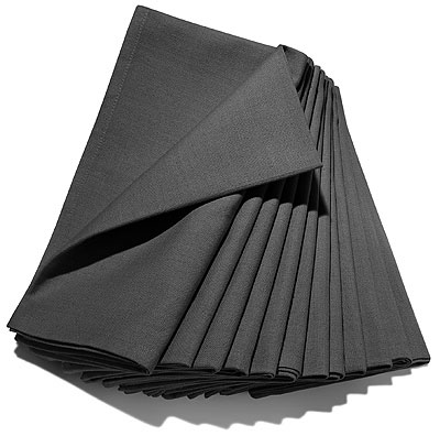 Black Napkin