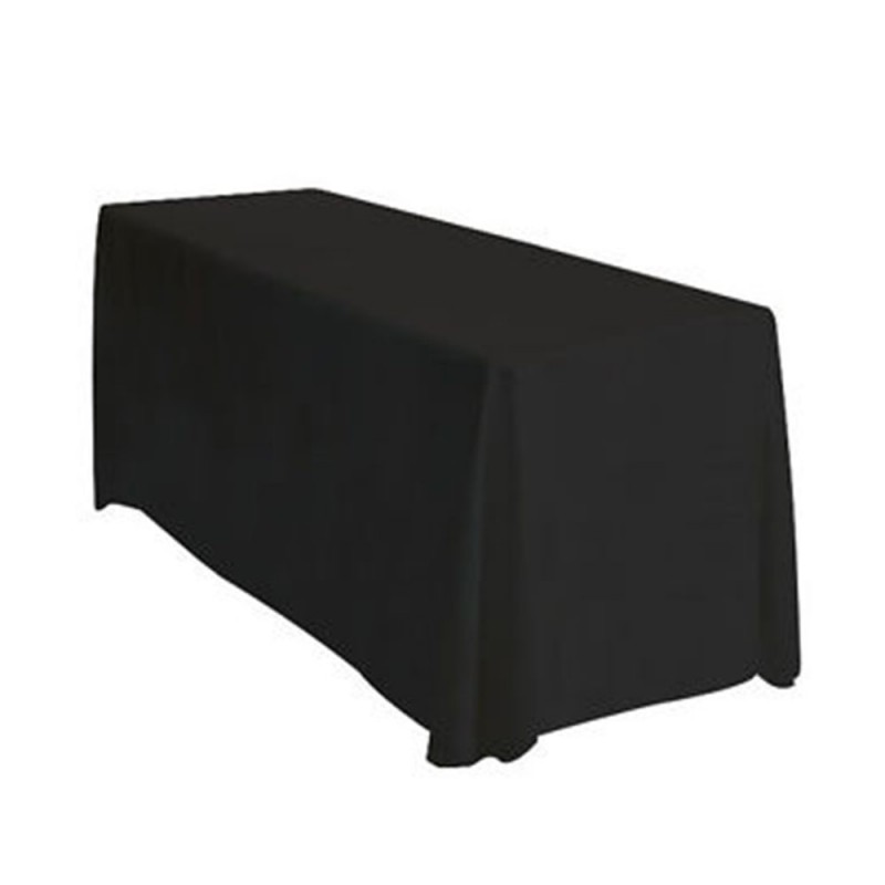 Black Rectangular 70″ X 108″