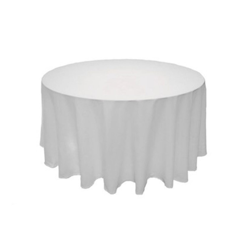 White Circular 108″